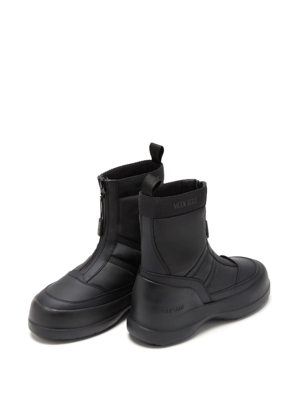 Luna logo-print boots - 4
