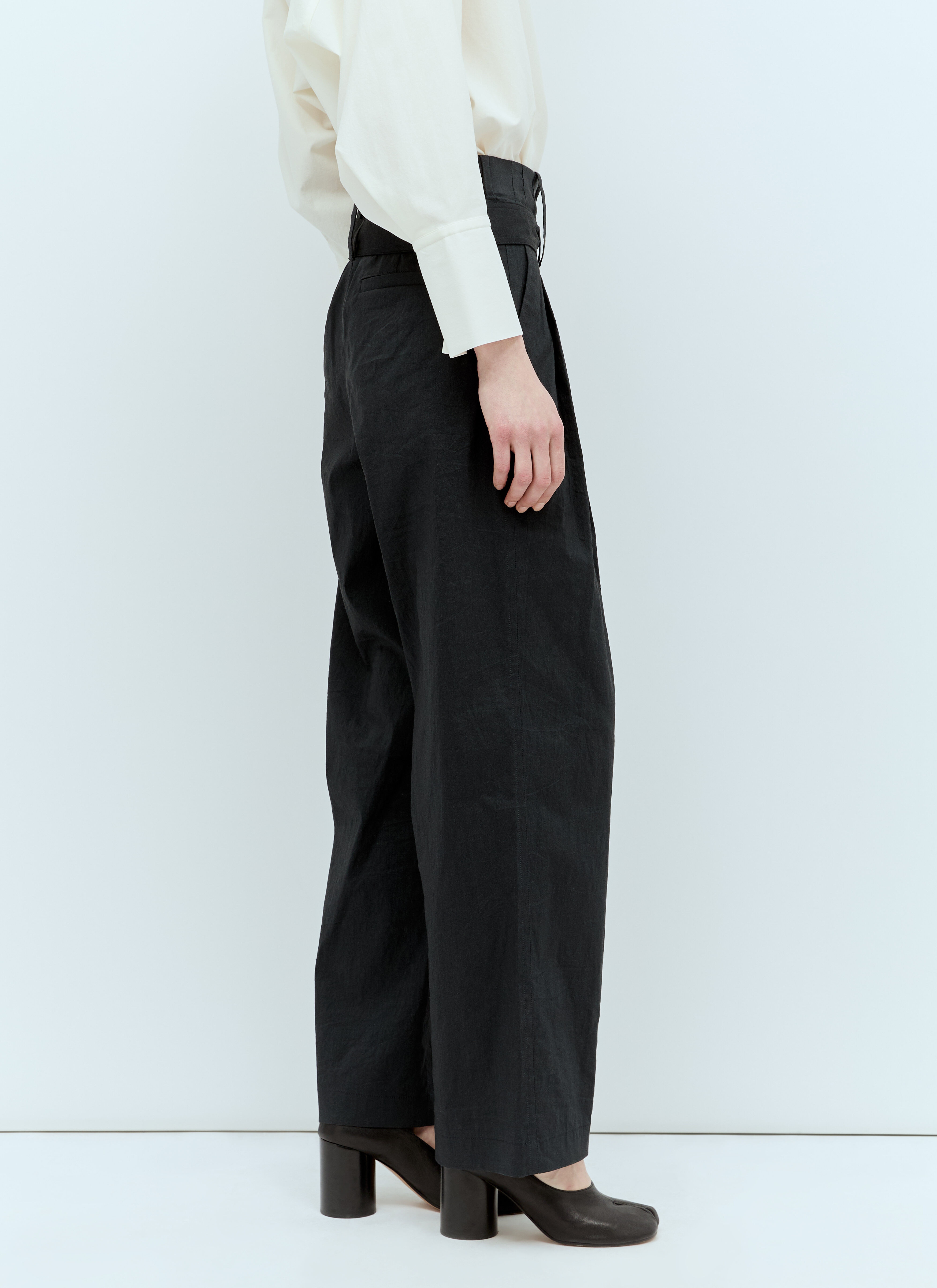 パンツ ISSEY MIYAKE SHAPED MEMBRANE PANTS (IM46FF564 15 BLACK) ISSEY MIYAKE Shaped Membrane Pants | lncc | REVERSIBLE