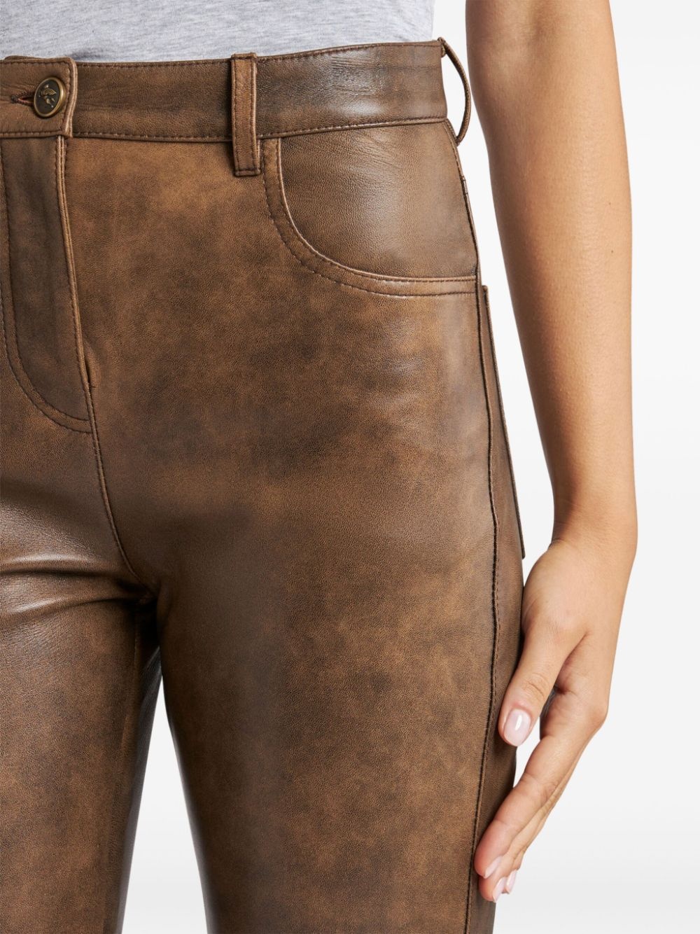 leather trousers - 5