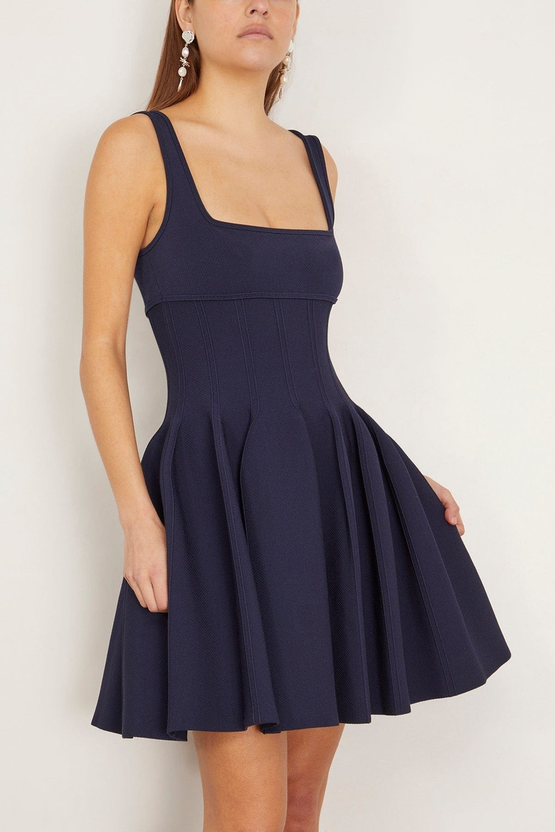 Elektra Mini Dress in Midnight 3