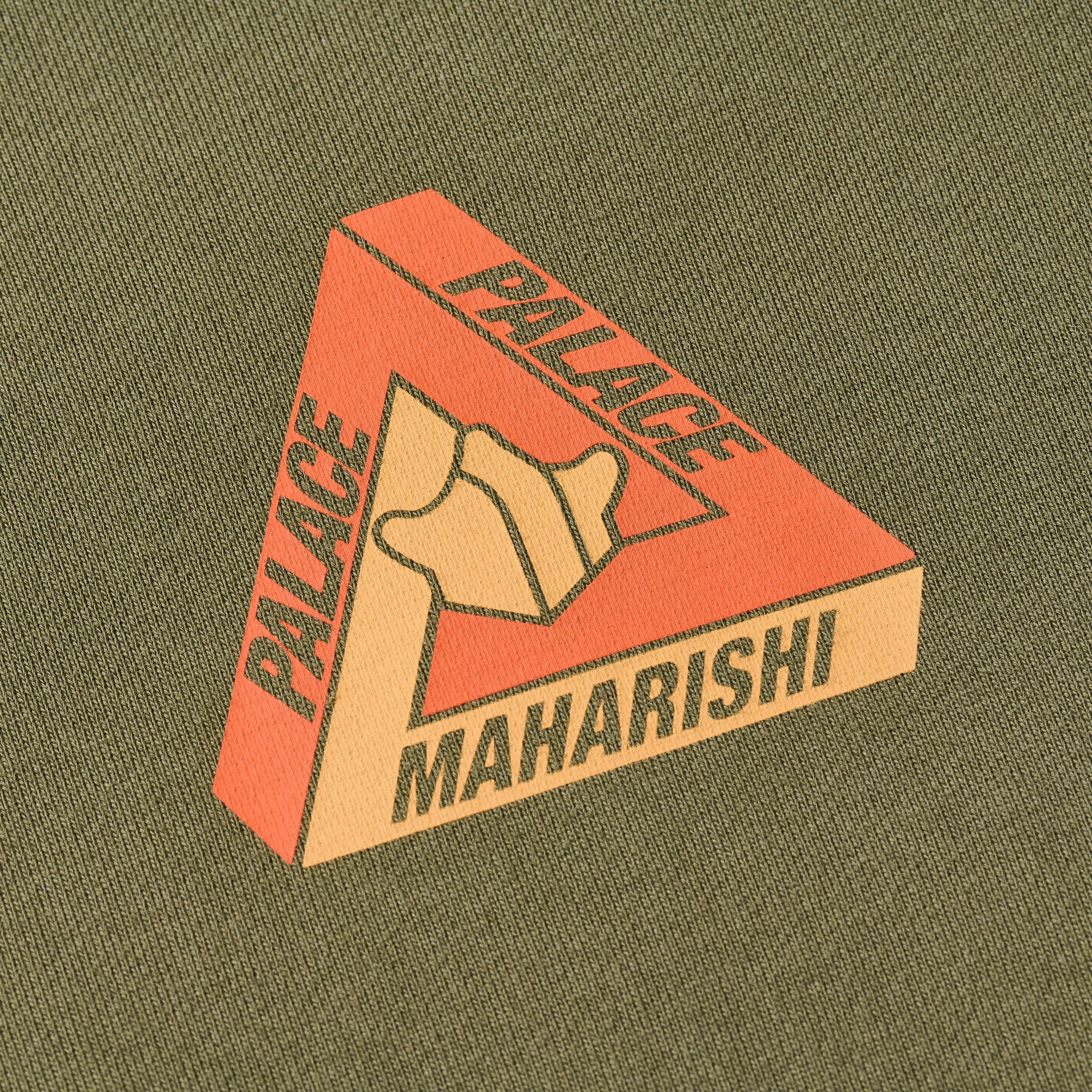 PALACE MAHARISHI TRI-BONSAI HOOD OLIVE - 3