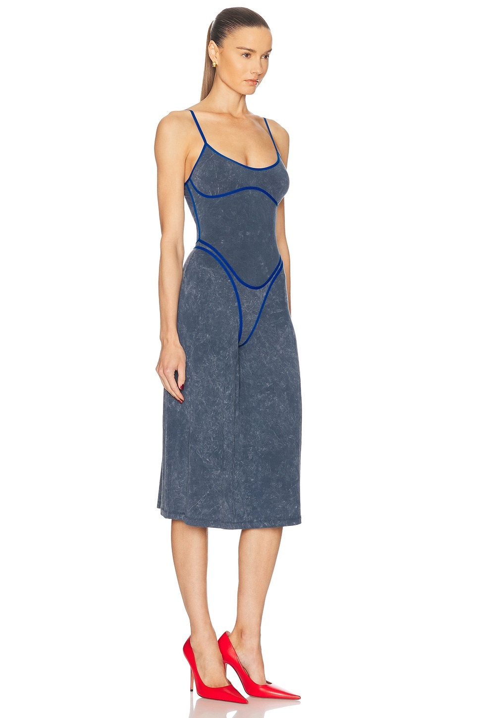Sleeveless Midi Dress - 2