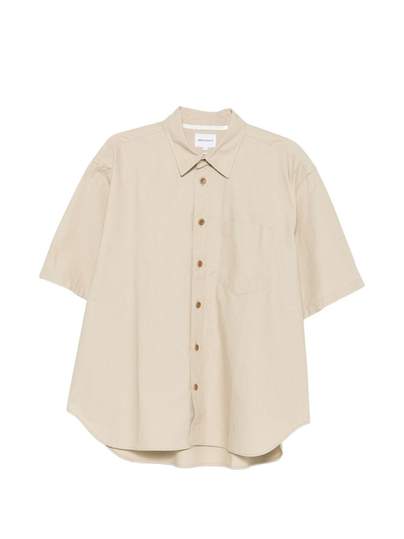 Espevik short-sleeve chest-pocket shirt 1