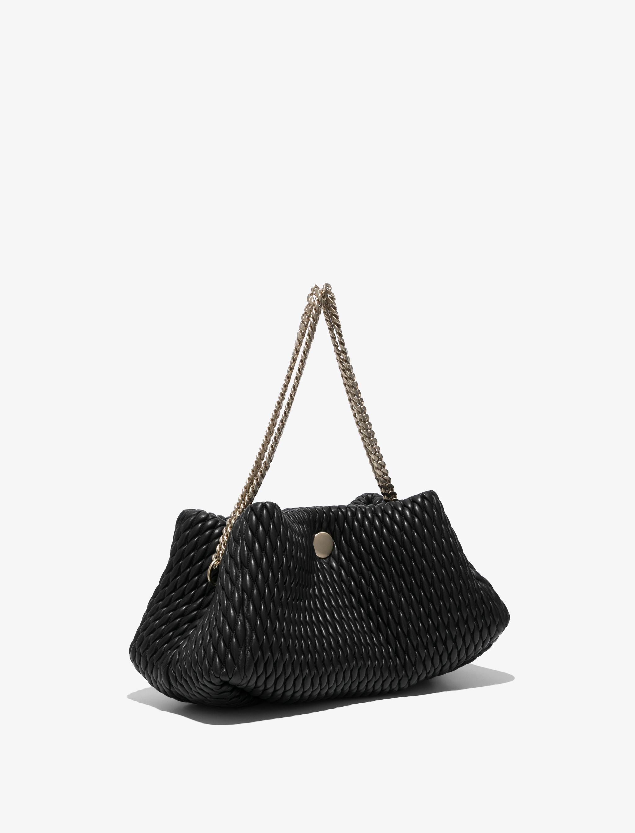 Quilted Chain Tobo Bag - 4