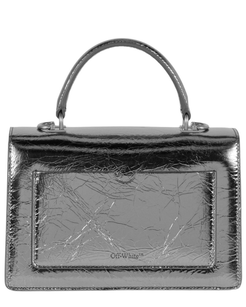 Off-White Jitney 1.4 Top Handle Lamina Silver No C outlook