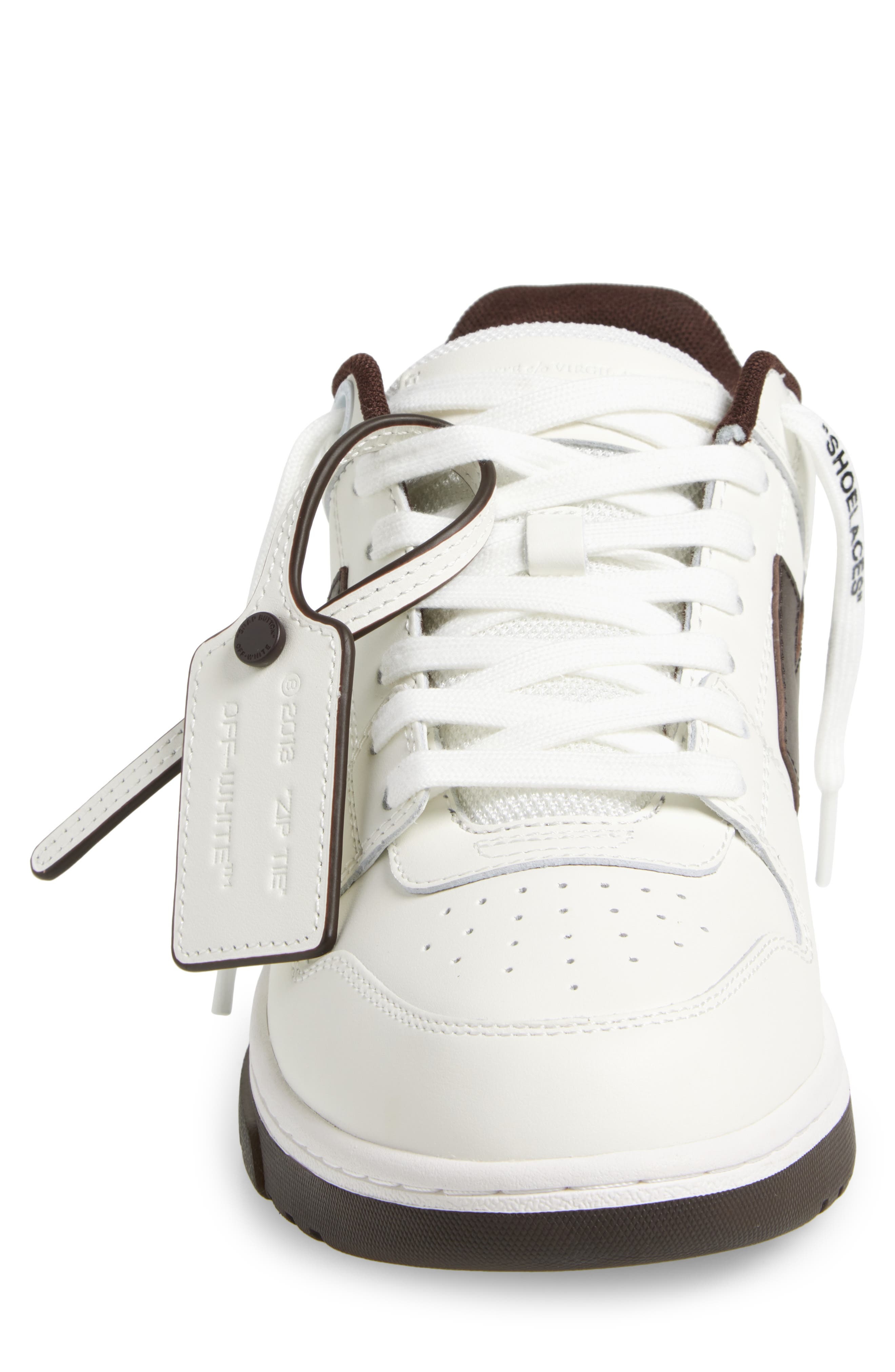 Off-White Out of Office Low Top Sneaker in White - 4