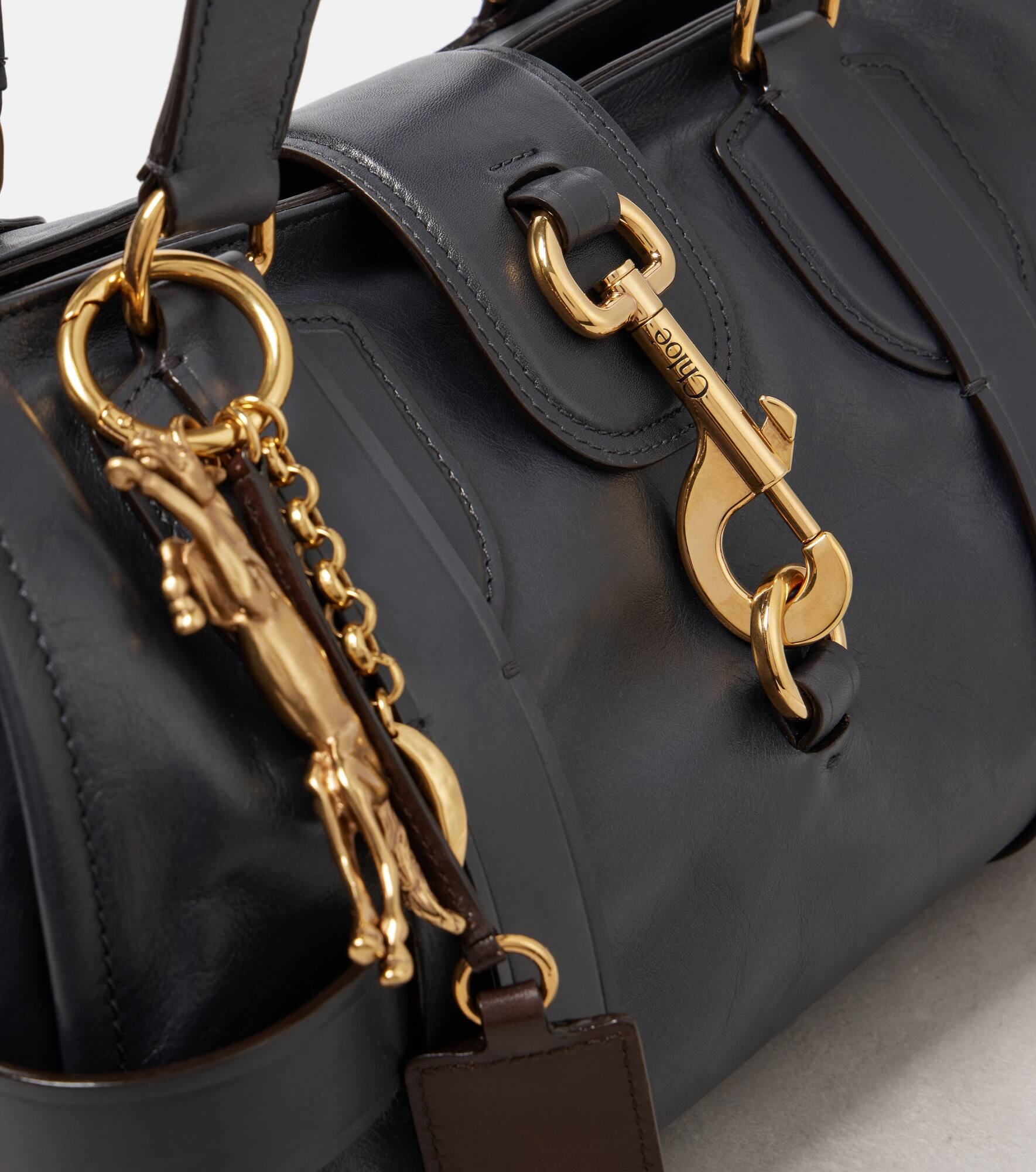 Kerala 25 Large leather shoulder bag - 6