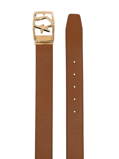 Salvatore Ferragamo reversible and adjustable SF belt outlook