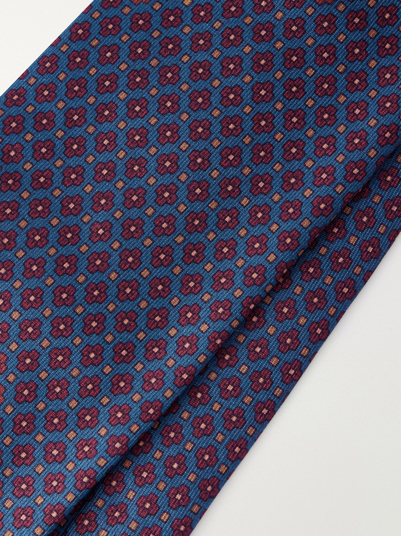 8cm Printed Silk-Twill Tie 4