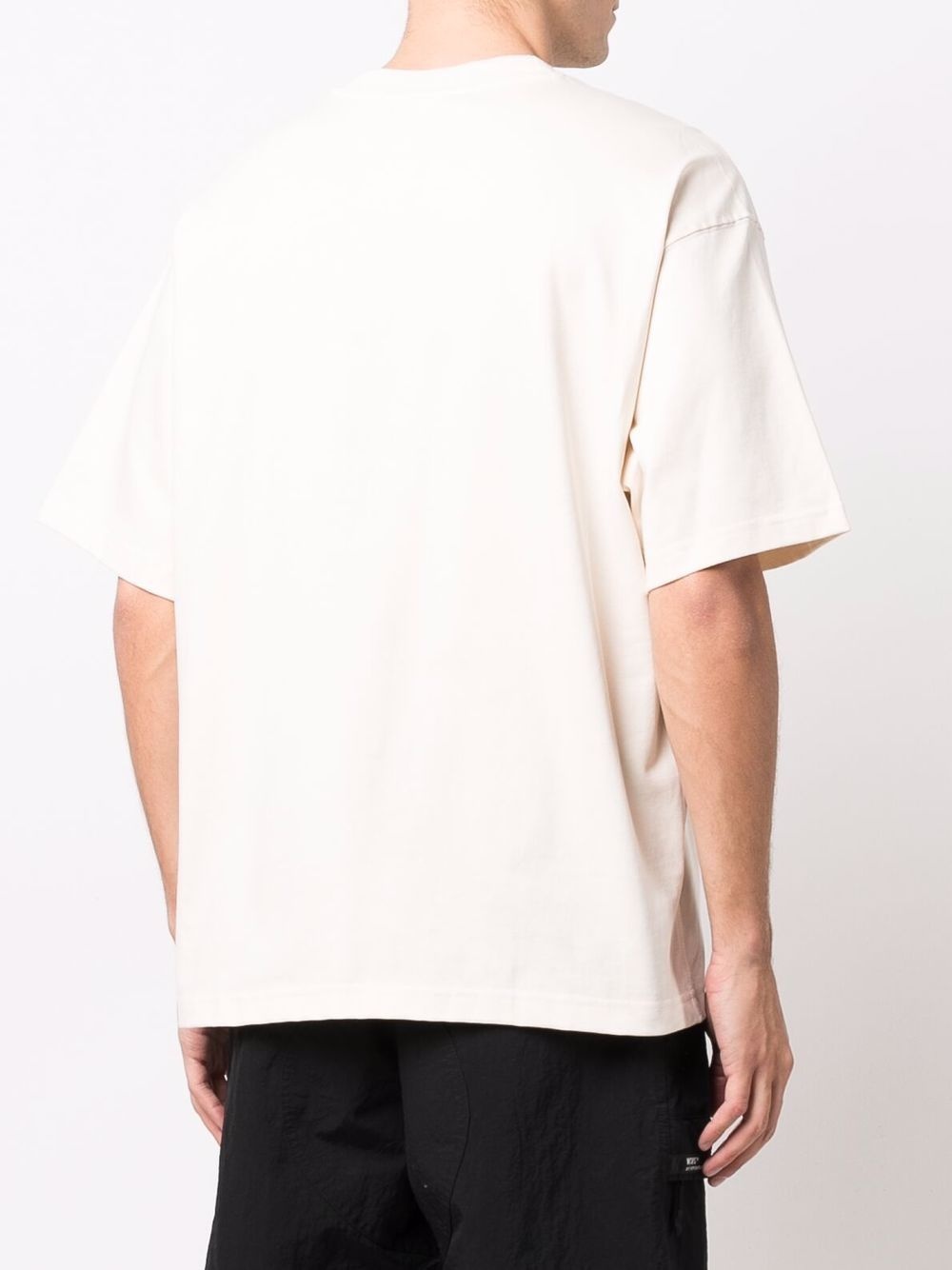 Essentials logo-embroidered cotton T-shirt - 4