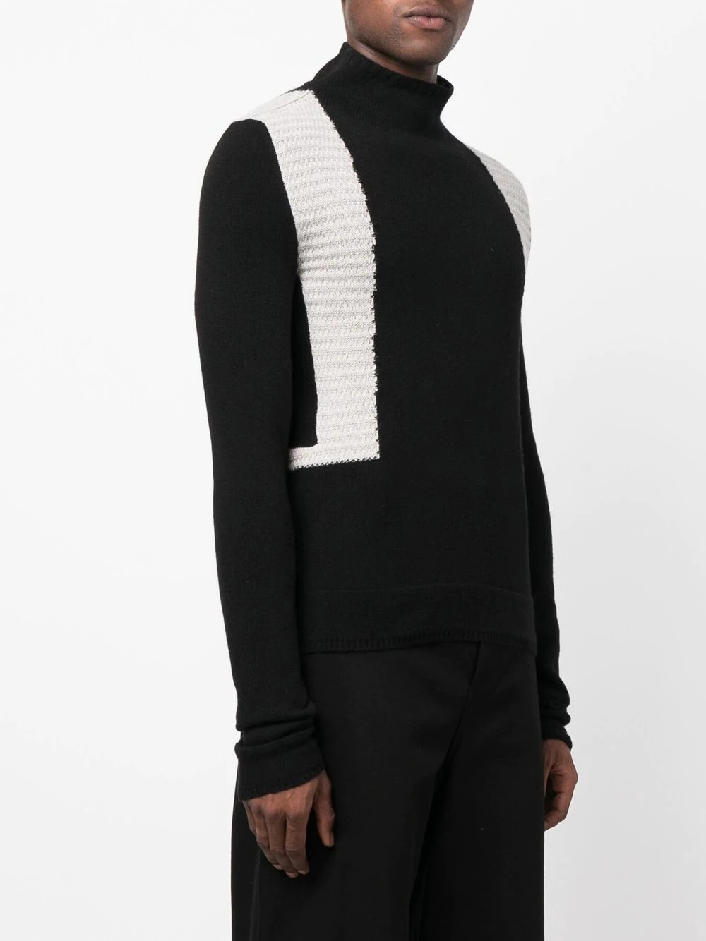 contrast-panel jumper - 3