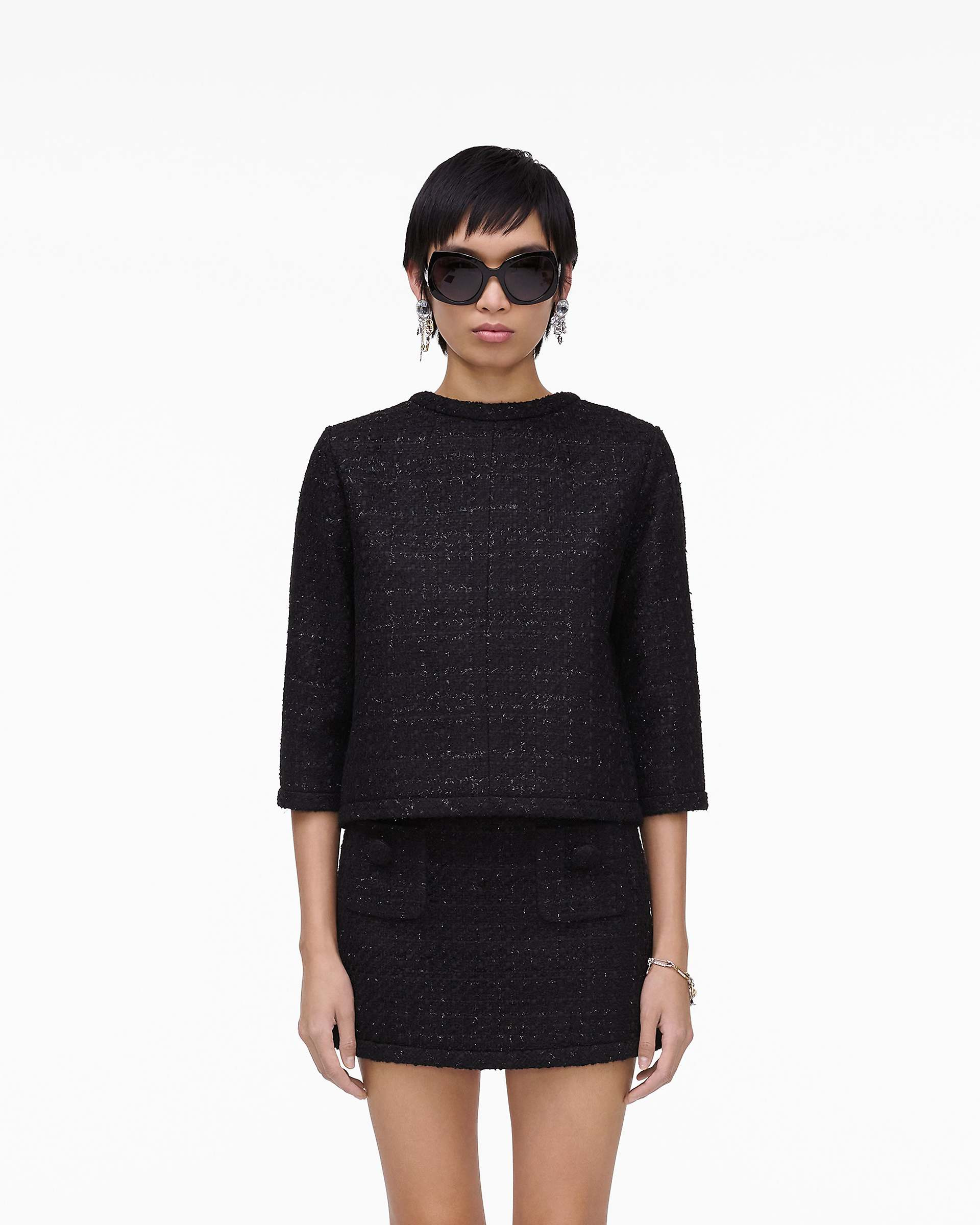 TWEED BACKWARDS LADY JACKET - 5