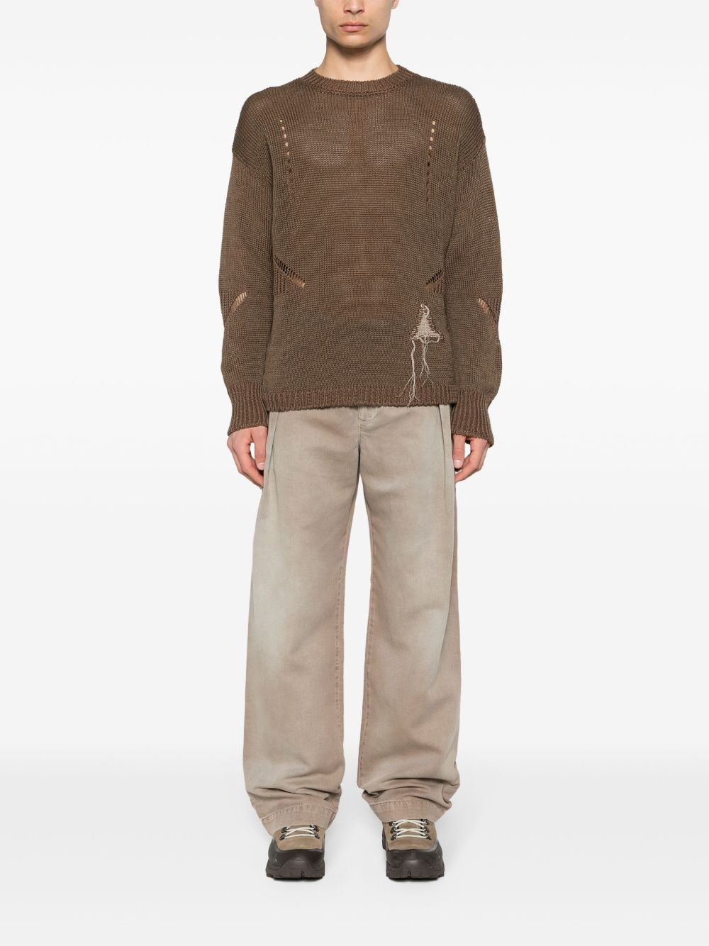Fraser faded wide-leg trousers - 2