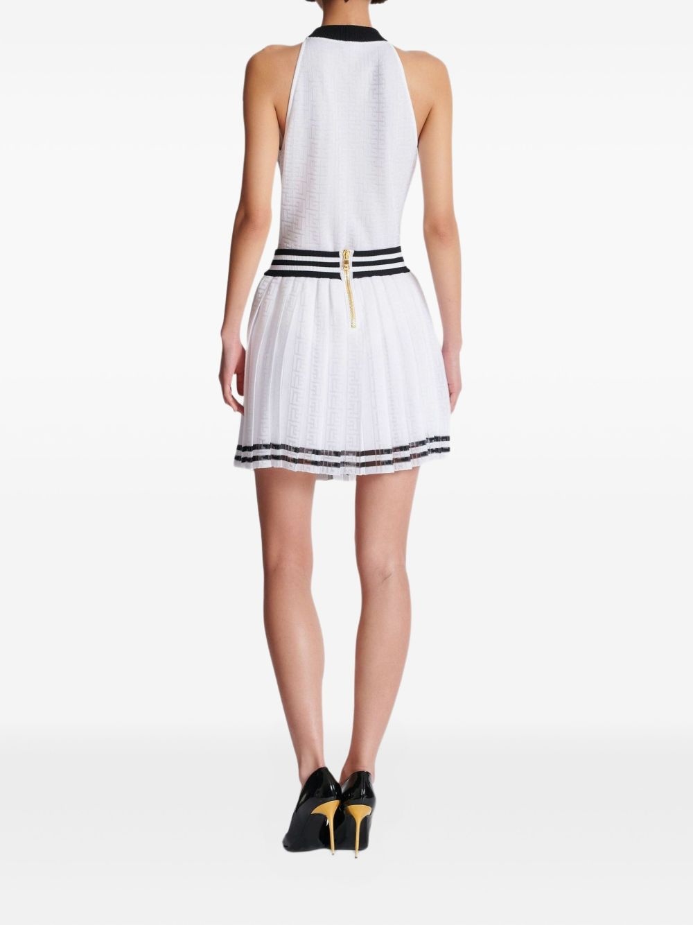 pleated mini skirt - 3