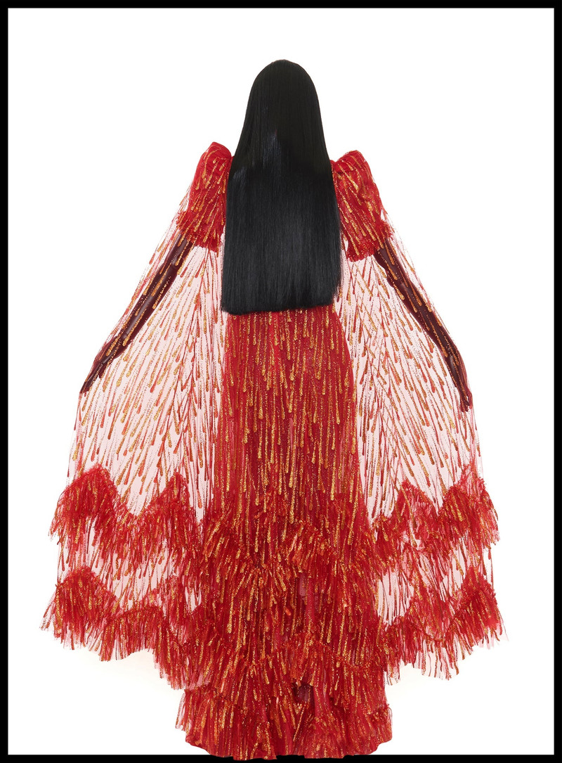 THE SCARLET RAIN SKY ROCKET CAPE 4