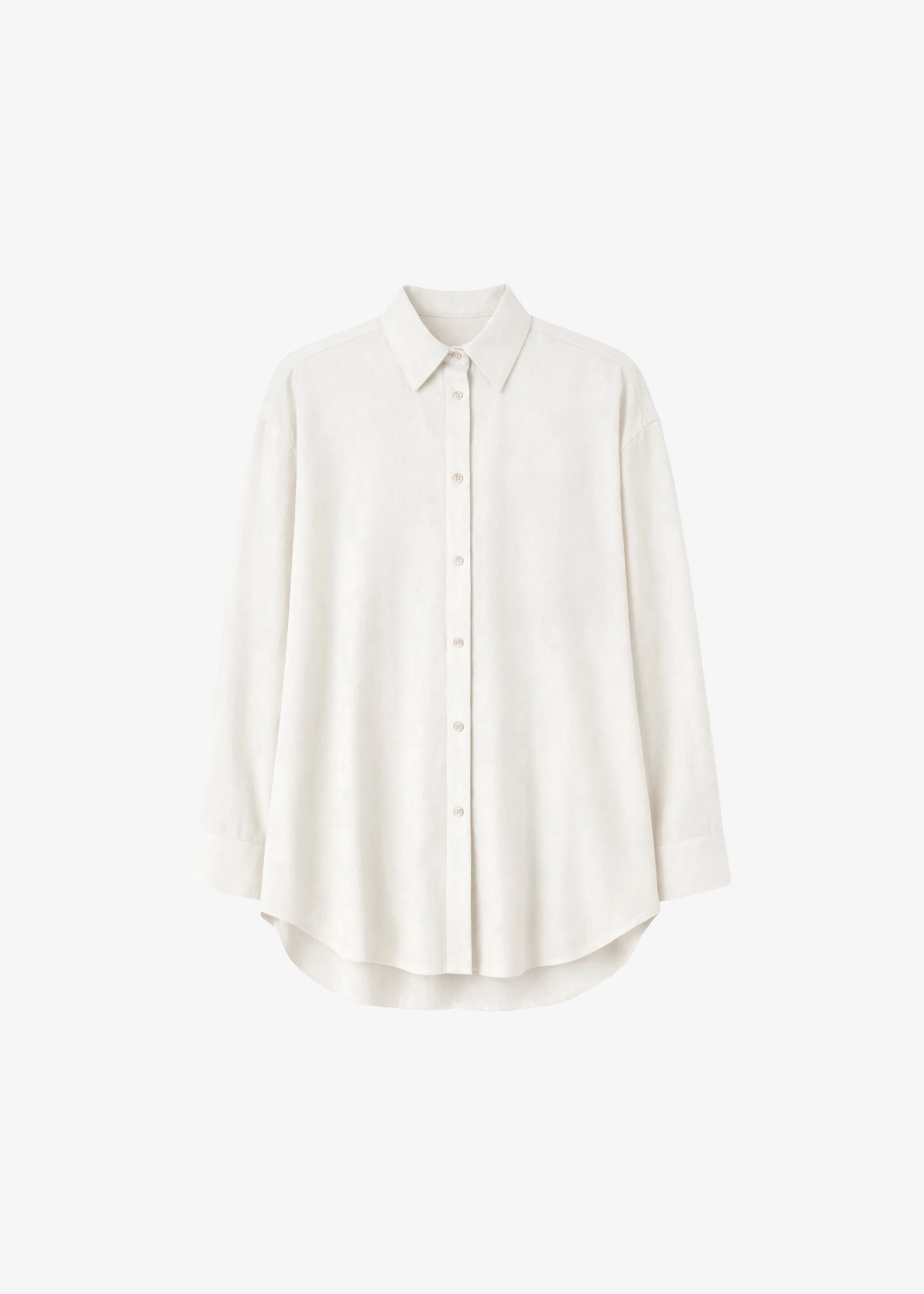 Bina Padded Shirt - Ivory - 1