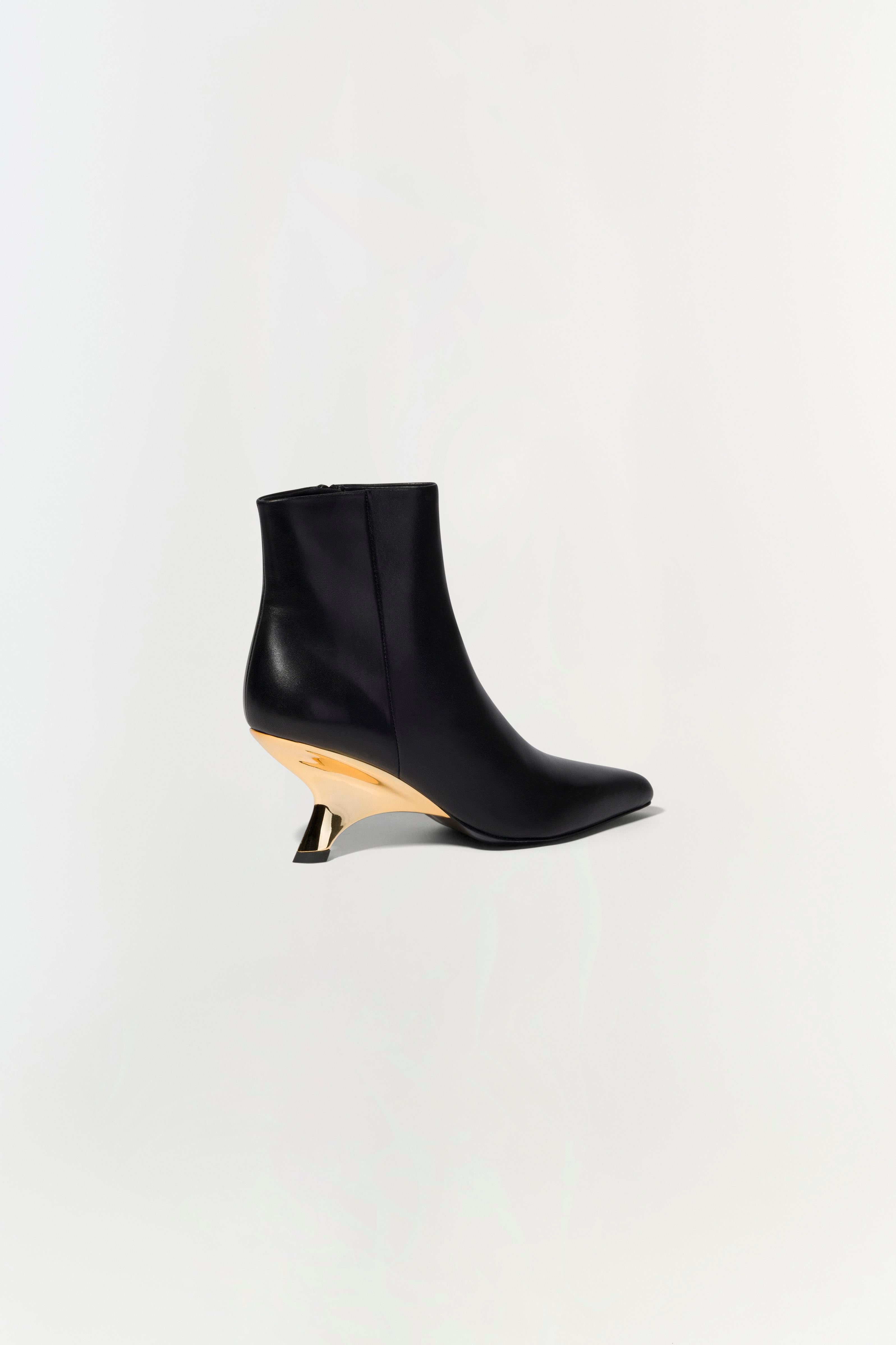 Shadow Leather Bootie - 3