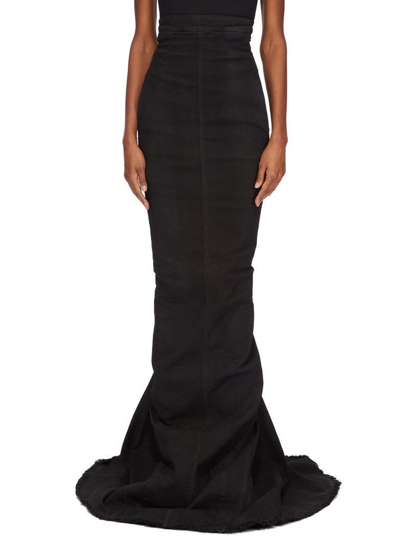 Dirt Pillar denim maxi skirt 1