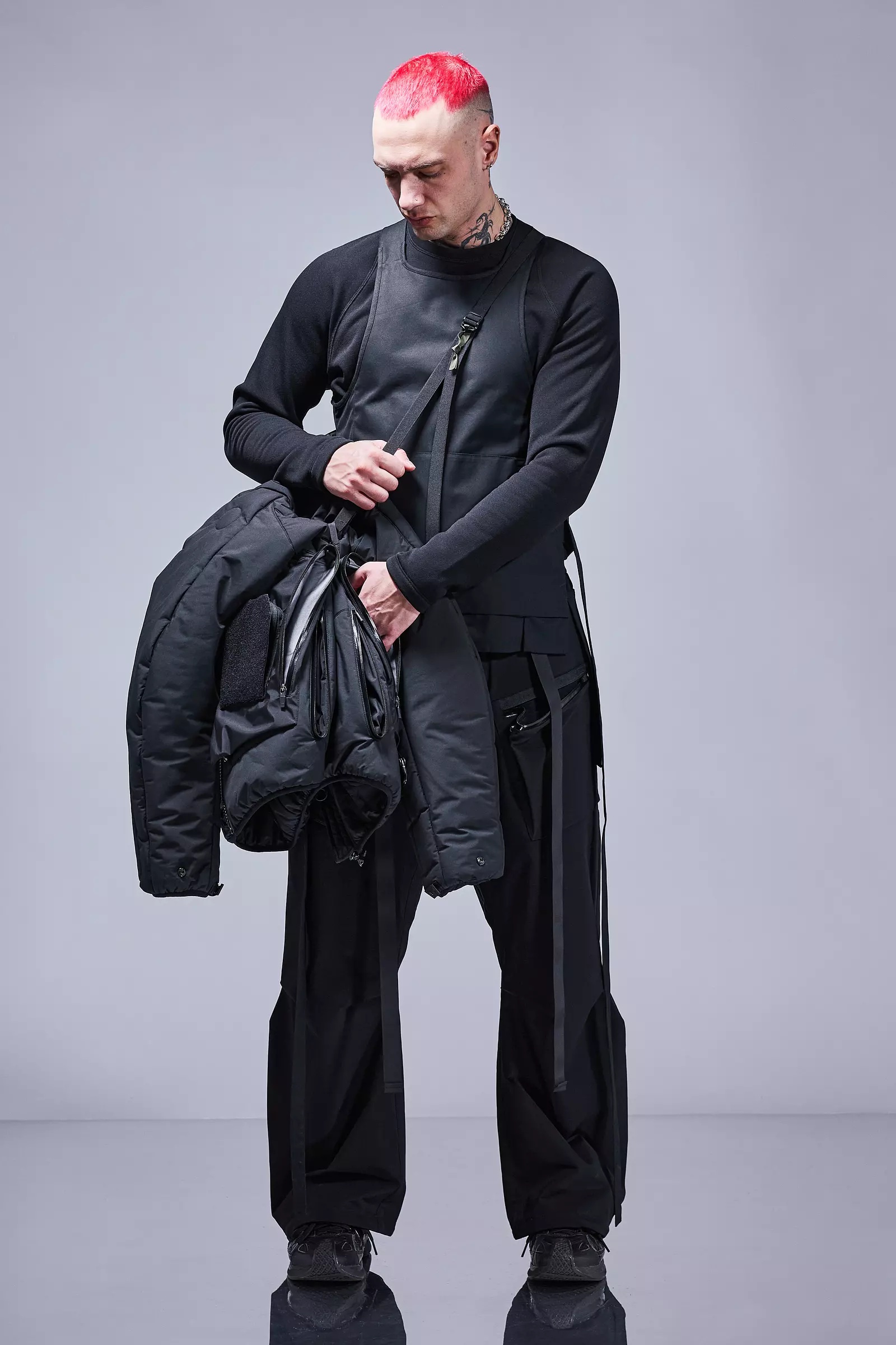 J91A-WS Windstopper® PrimaLoft® Modular Jacket Black/Black - 29
