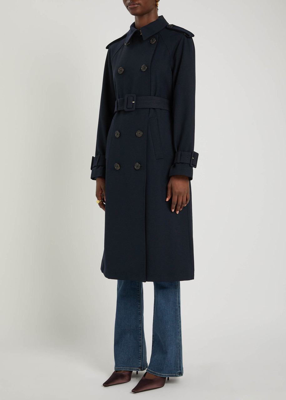 Veronica Beard Conneley Dickey Double-breasted Twill Trench Coat - 2