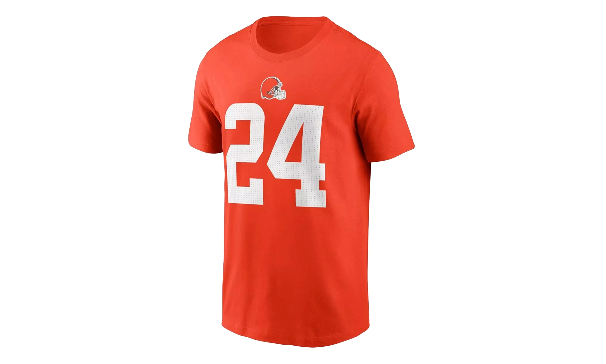 Nick Chubb Cleveland Browns T-Shirt "Orange" N199 89L 9IF DUW - 1