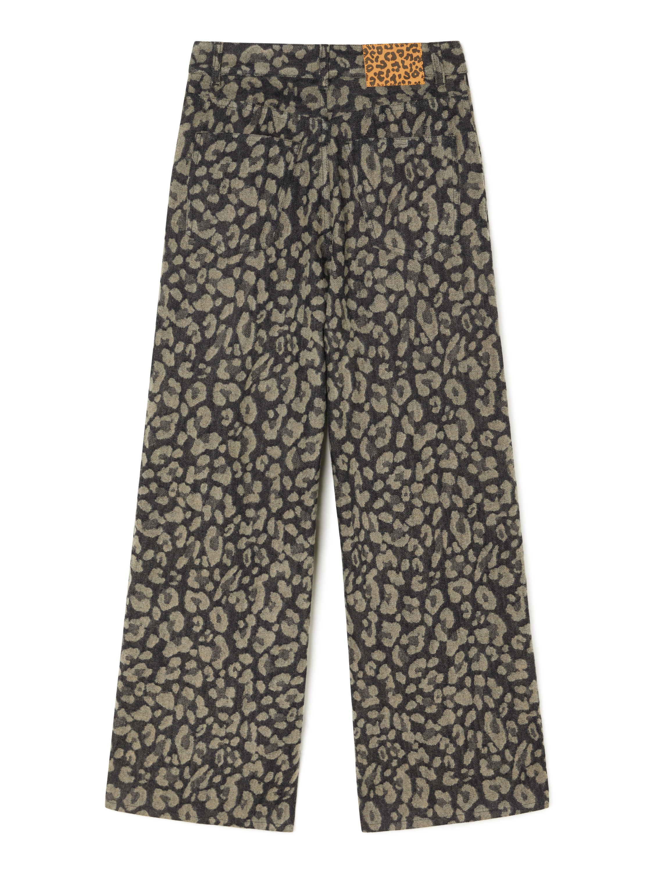 Seattle Jungle Wide Leg Denim Pants - 3
