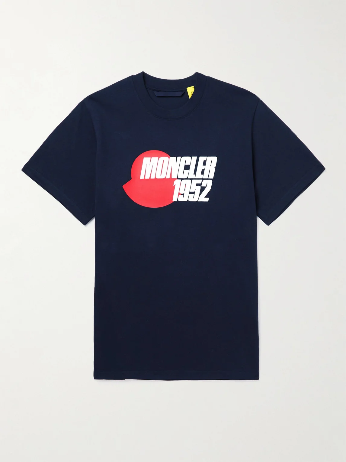 2 Moncler 1952 Logo-Print Cotton-Jersey T-Shirt - 1