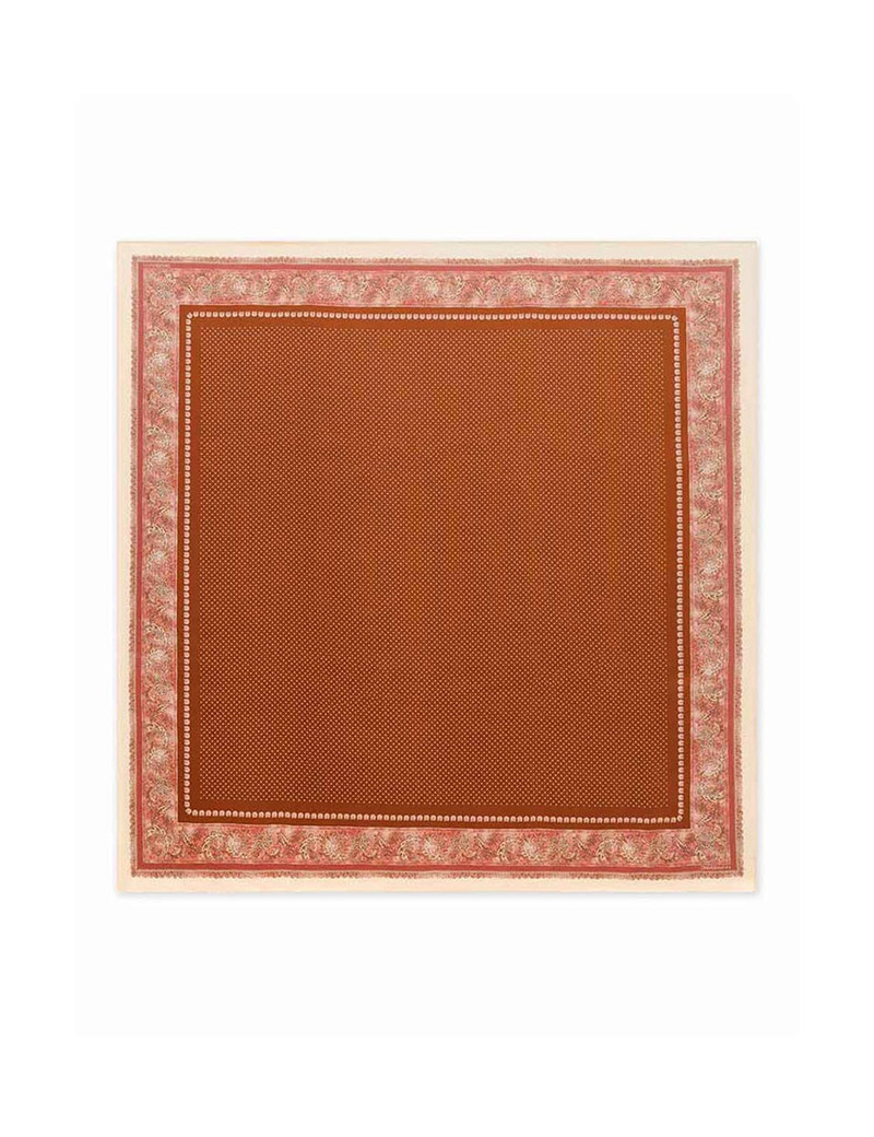 PRINTED SILK SQUARE 90 3