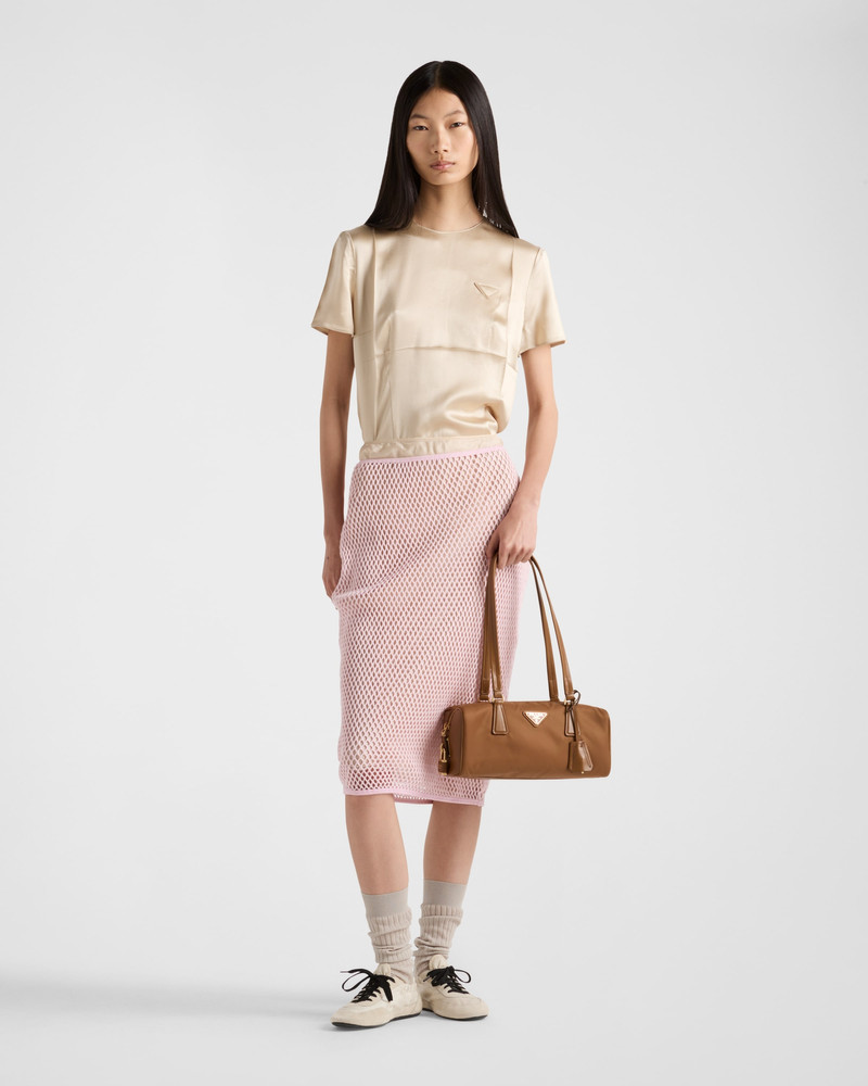 Prada Satin crepe top outlook