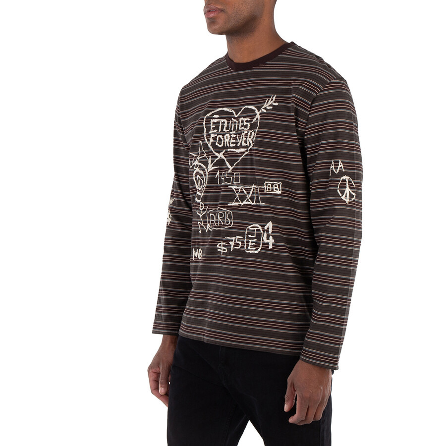Etude Graffiti Stripe Wonder Long-Sleeve T-Shirt - 4