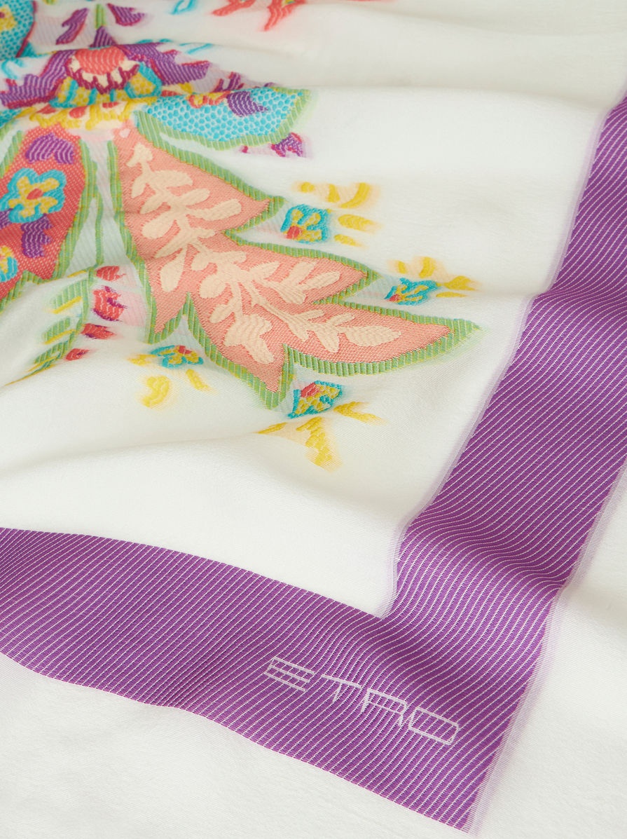 PAISLEY JACQUARD SCARF - 3