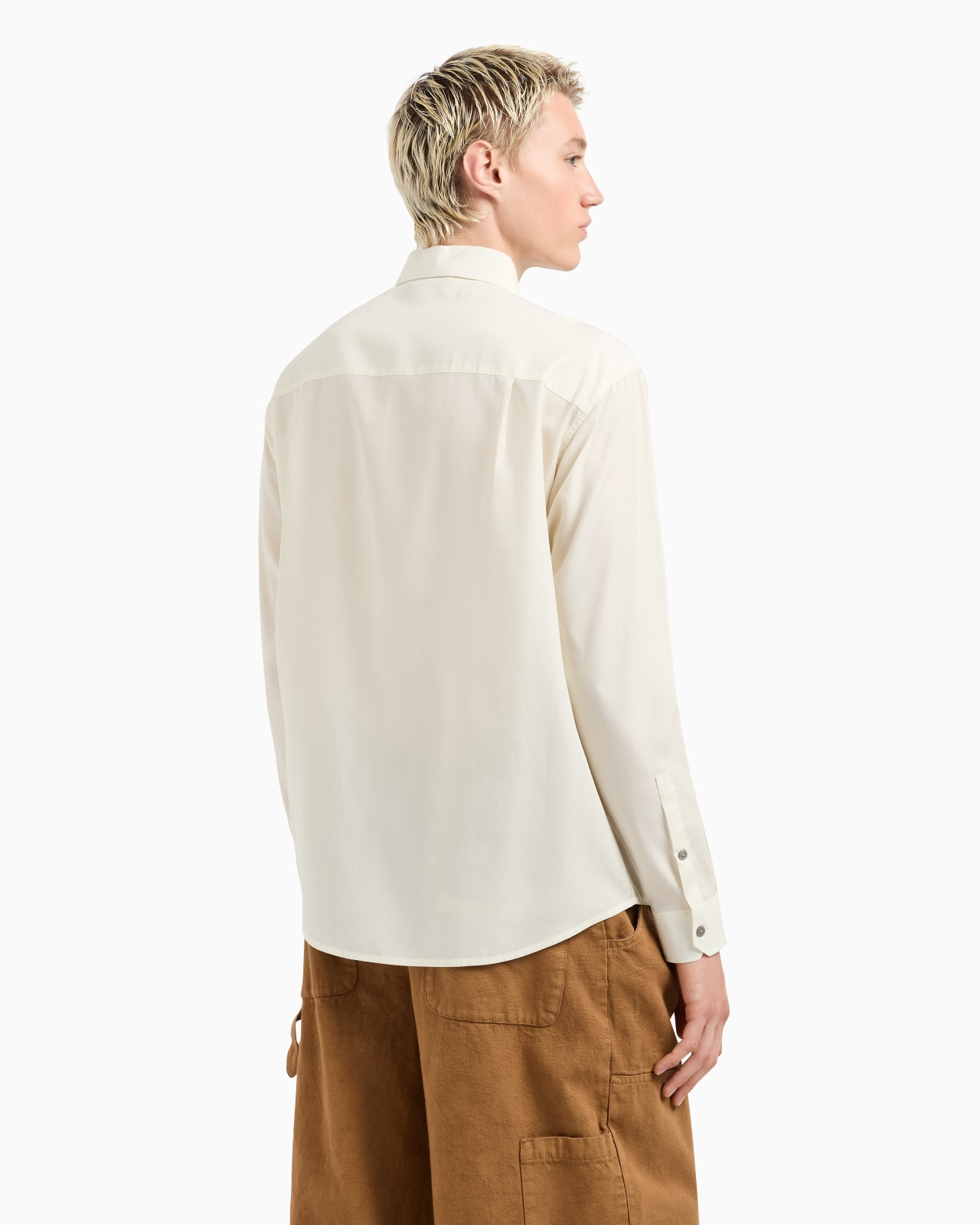 ASV LYOCELL BLEND SHIRT WITH LILY PRINT - 3