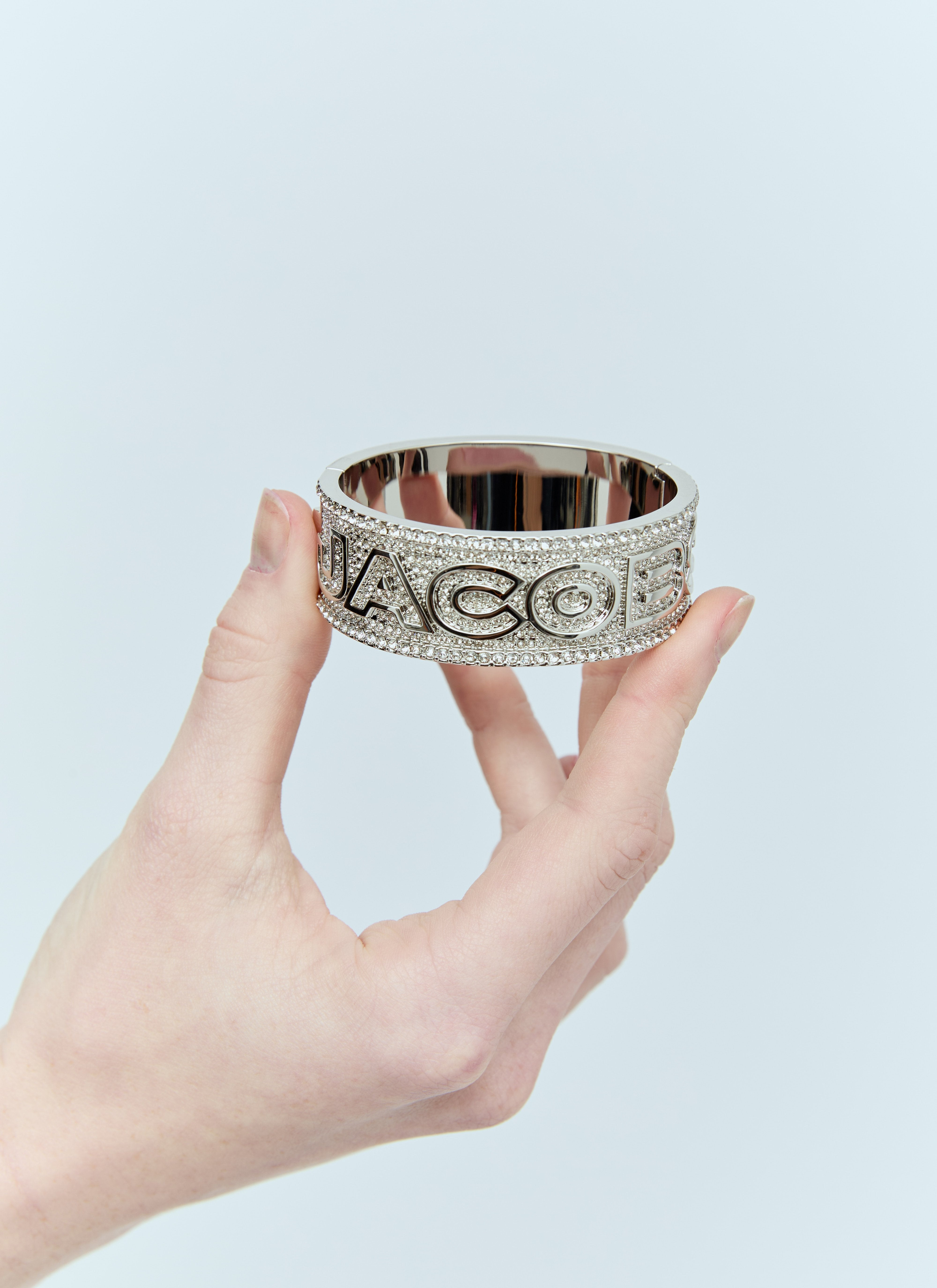 Marc Jacobs Women Monogram Crystal Cuff - 5