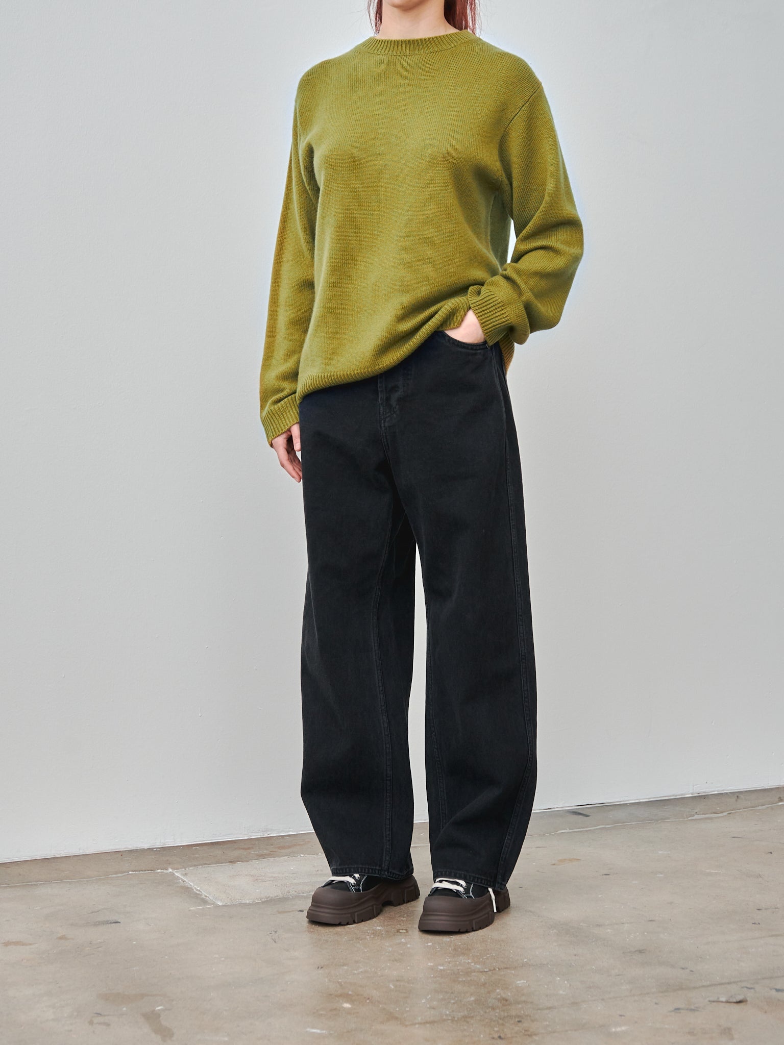 Peggy Denim - Black Cotton Denim - 4