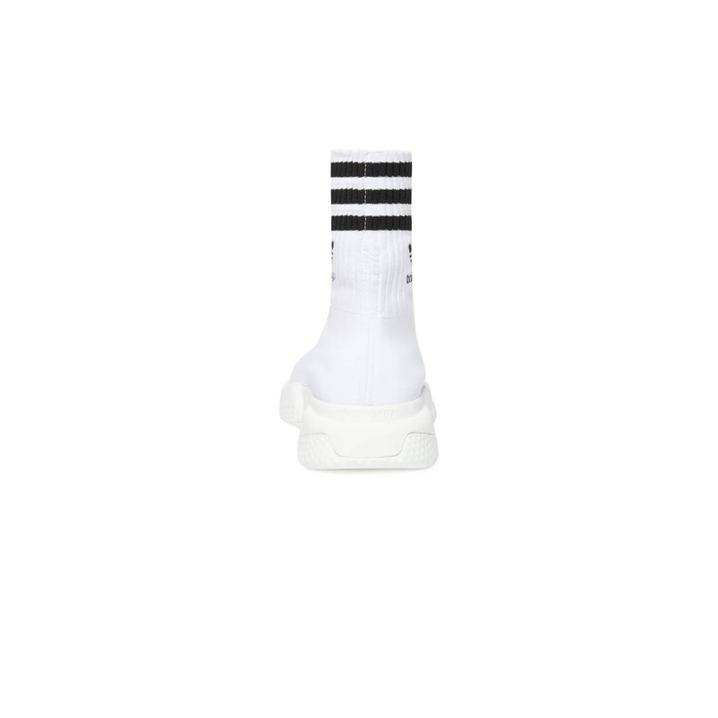 BALENCIAGA Men's Balenciaga / Adidas Speed Sneaker in White outlook