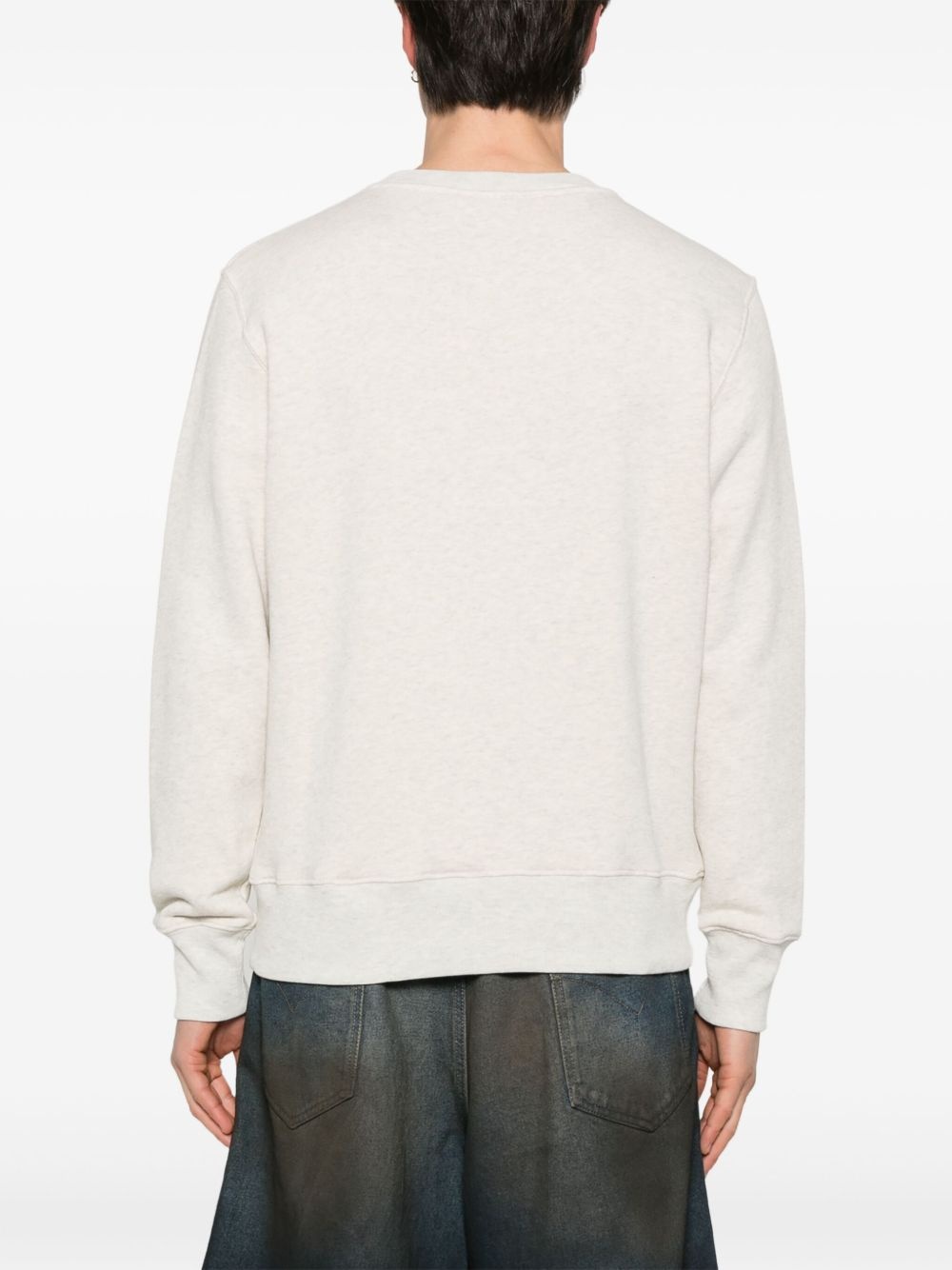 mélange sweatshirt - 4