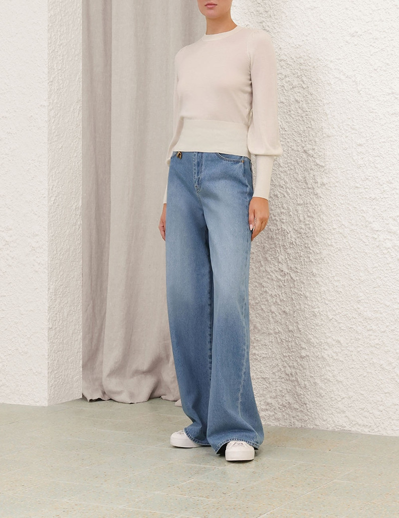 BLOUSON CASHMERE SWEATER 3