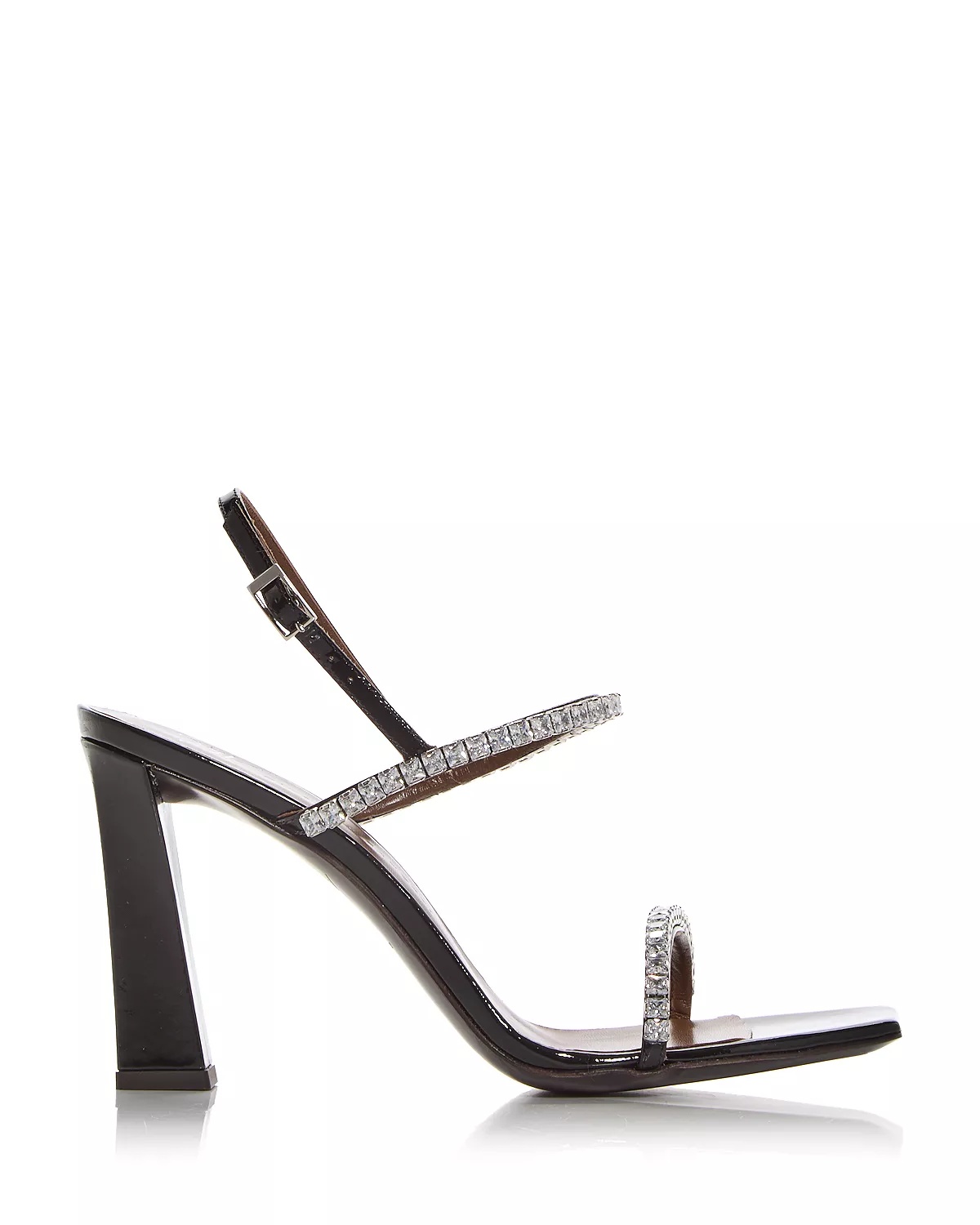 Women's Crystal Embellished Slingback Sandals - 2