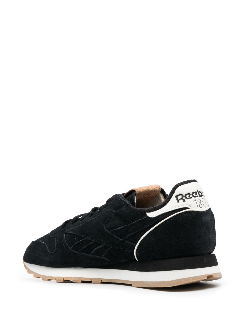 logo-patch low-top sneakers - 3