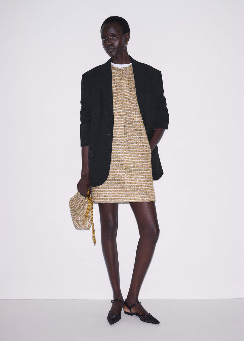 Mini Metallic Dress 6