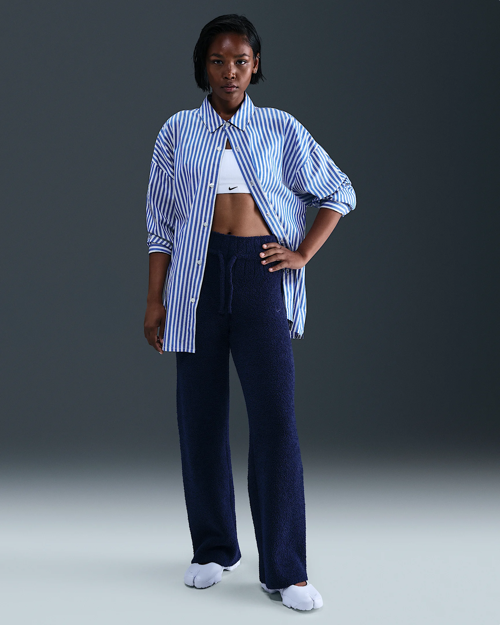 Nike Sportswear Phoenix Cozy Bouclé Women's Slim Knit Pants - 1