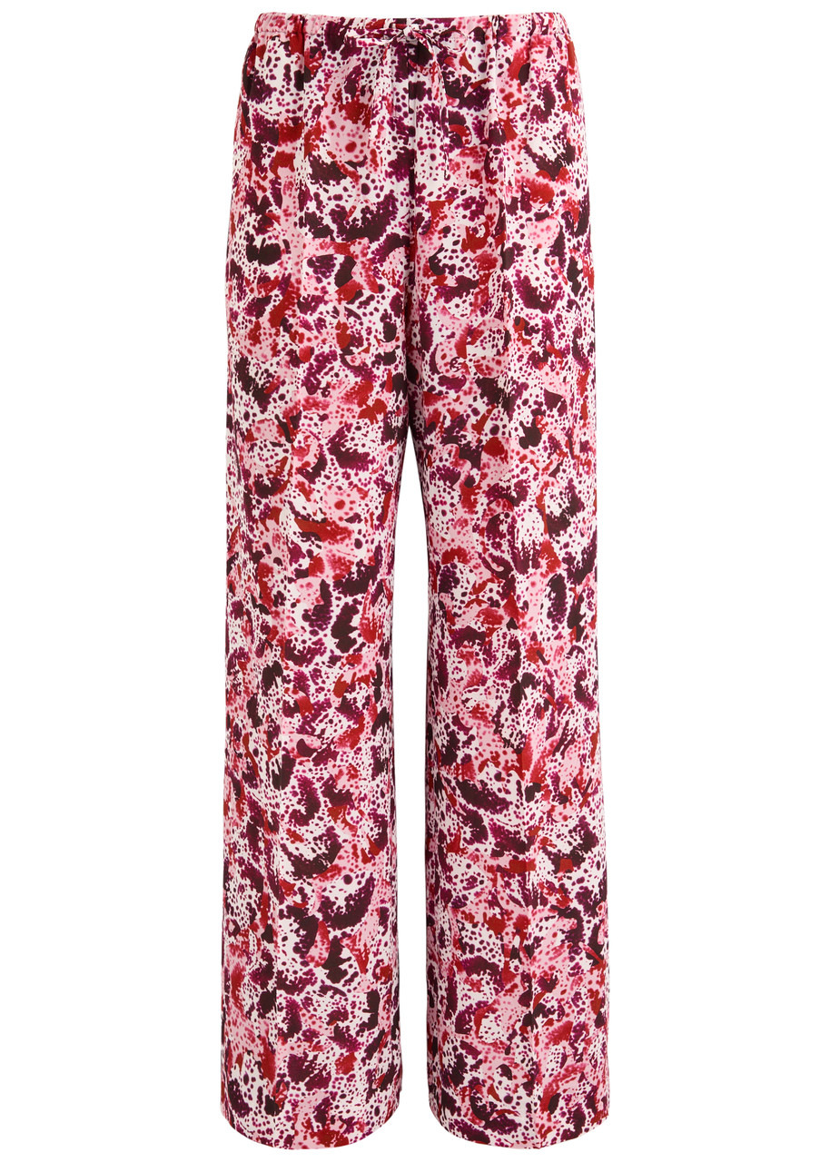 Dries Van Noten Puvis Printed Wide-leg Trousers - 1