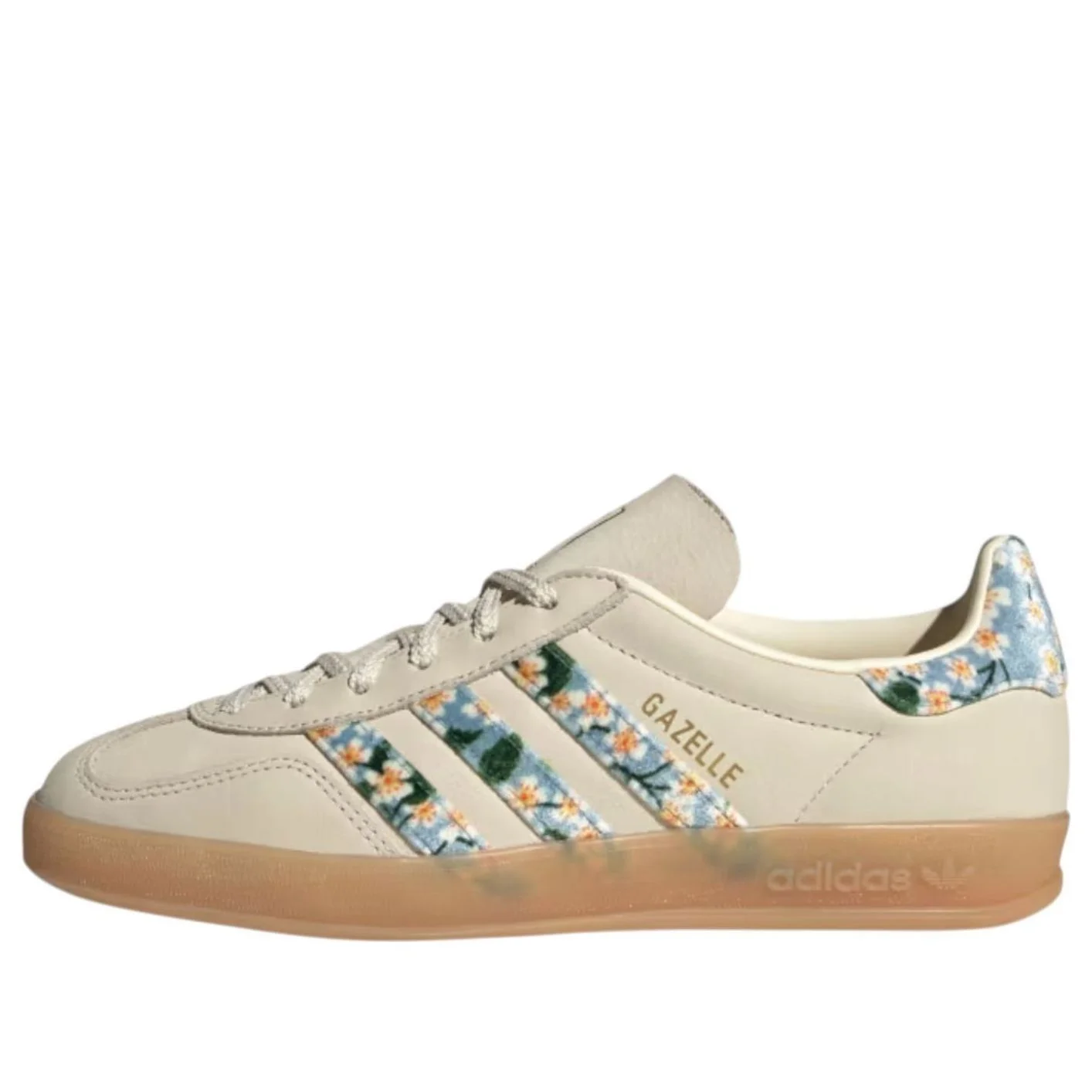 (WMNS) adidas x Liberty London Gazelle Indoor 'Cream White Tactile Blue' JR3601 - 1