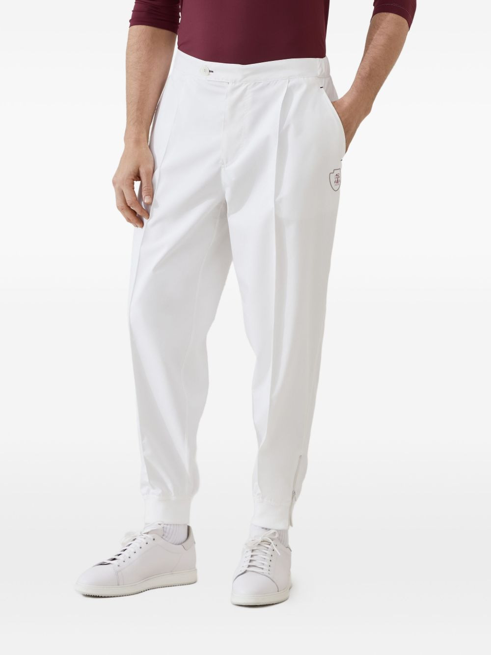 straight-leg track pants - 3
