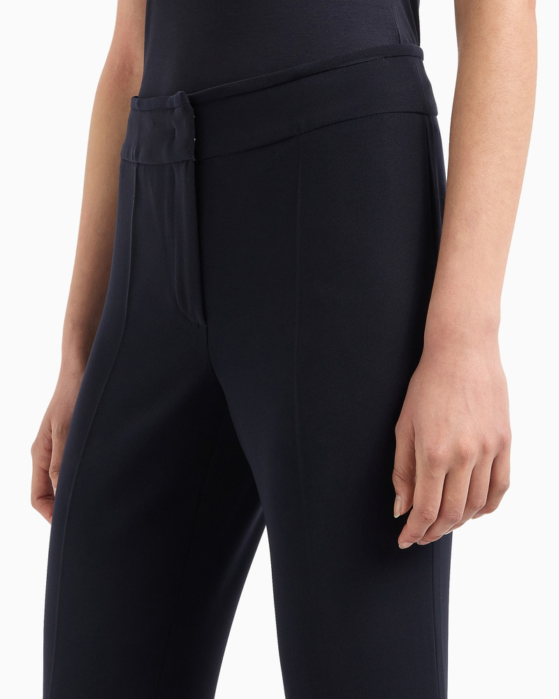 Technical cady flared 7/8 trousers 5