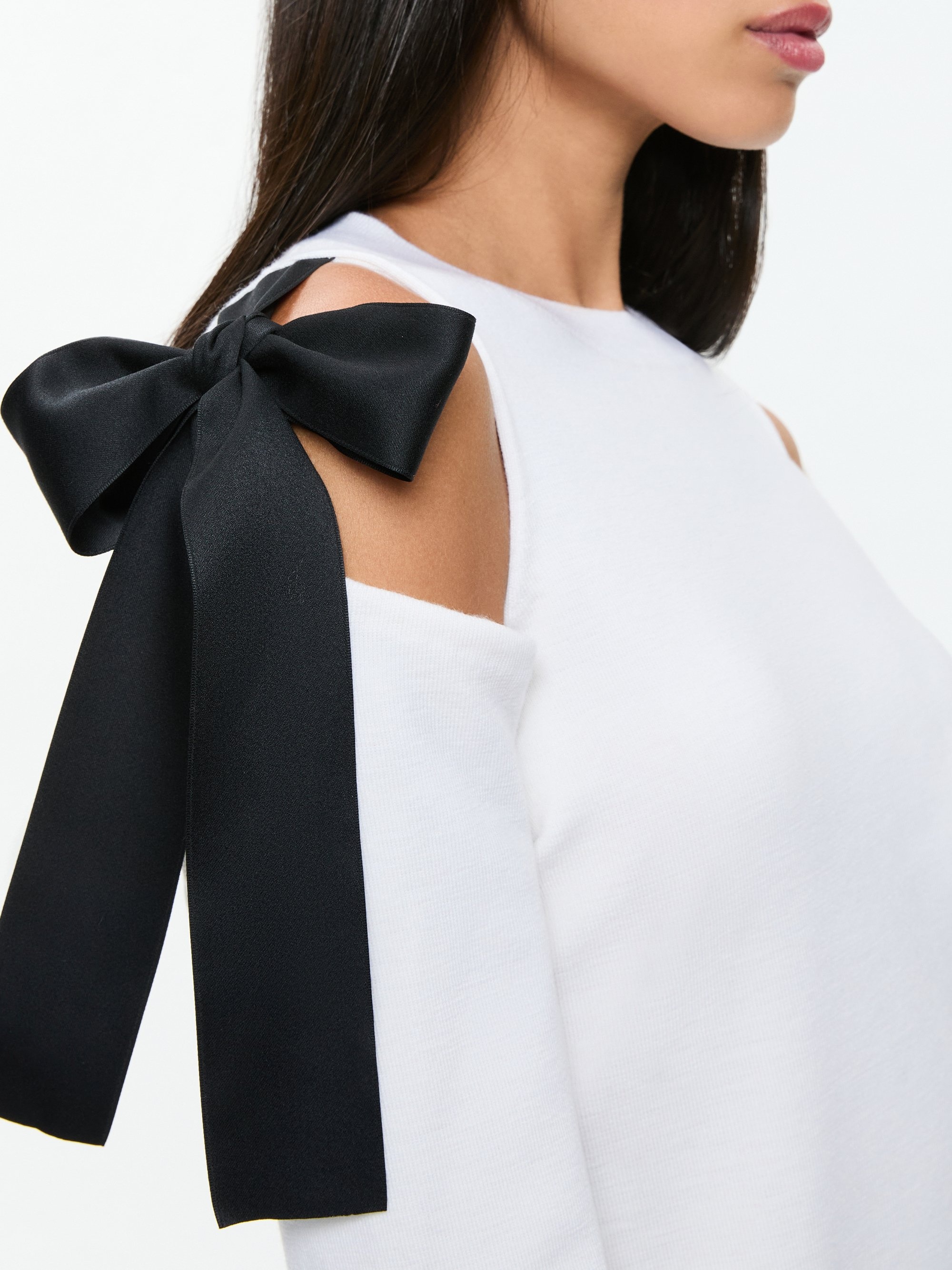 DARA SHOULDER SLIT PULLOVER - 5