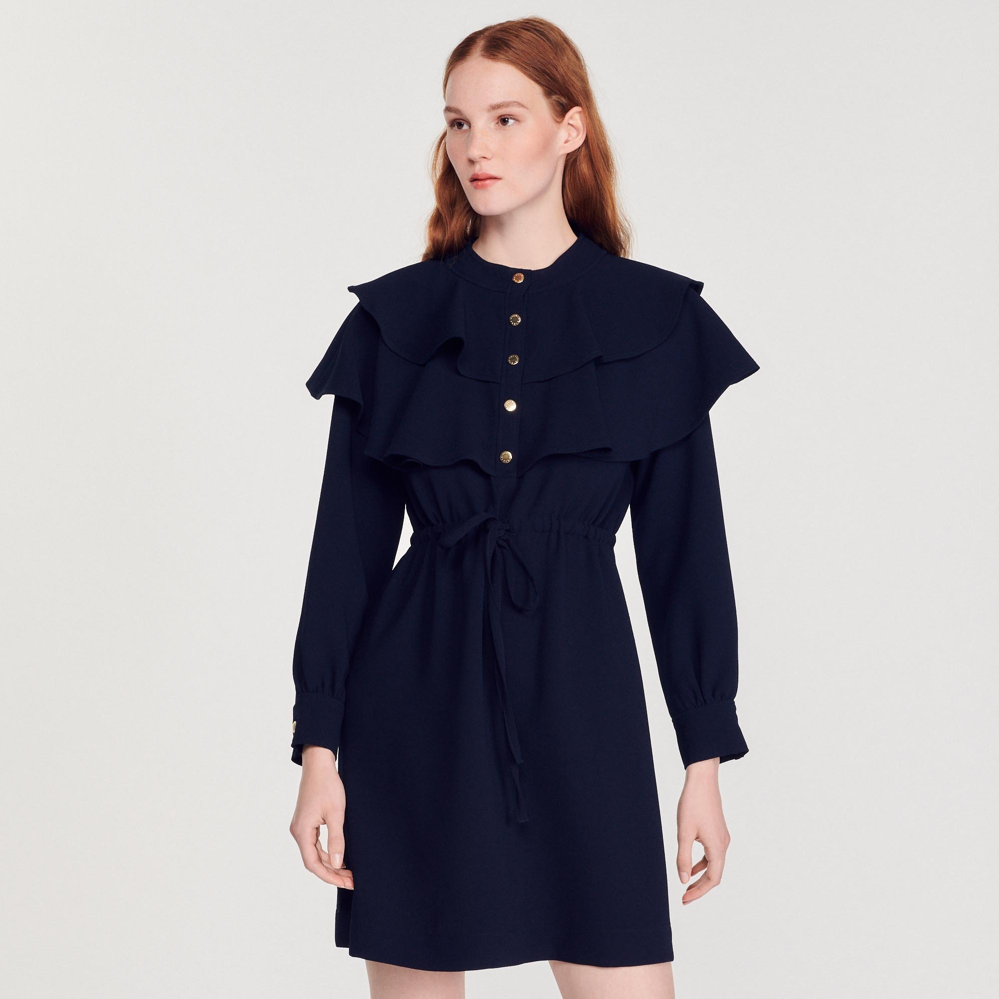 Dress with oversize ruffles - 2