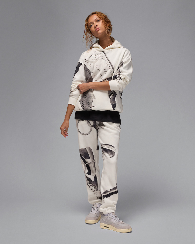 Jordan Brooklyn Fleece Women's Printed Pullover Hoodie 6