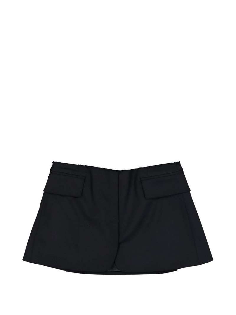 deconstructed mini skirt 1