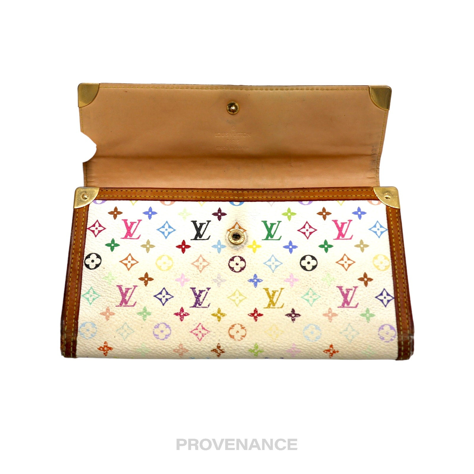 Louis Vuitton International Wallet - Monogram Multicolore White - 5